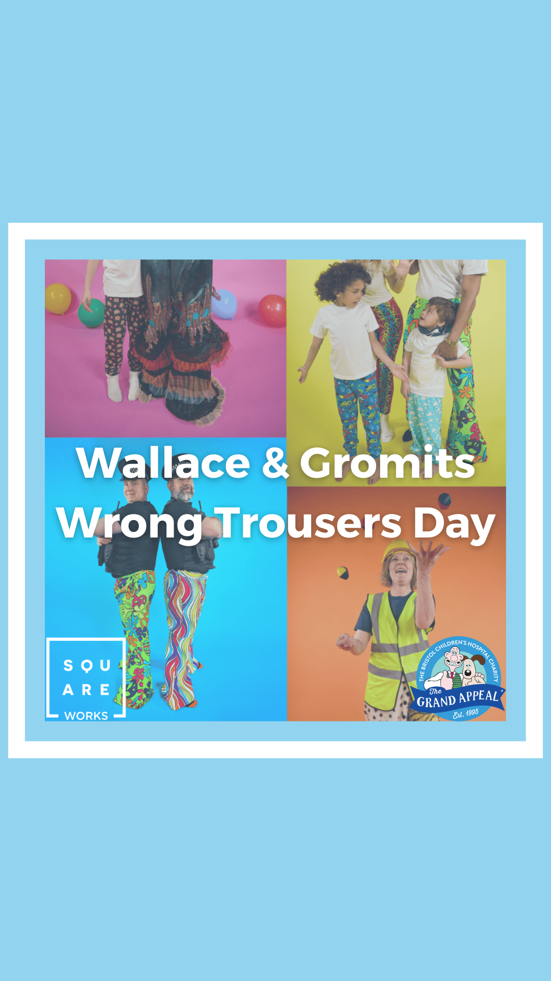 Wallace & Gromits Wrong Trousers Day!